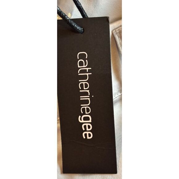 Catherine Gee Cargo Pant in Silver NWT Size 2 - Picture 9 of 10